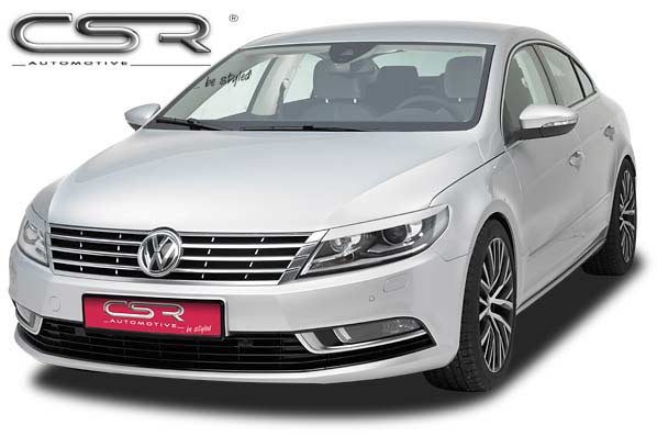 CSR Scheinwerferblenden für VW CC (Typ 35) SB099-G Glossy schwarz Hochglanz (keine Lackierung erforderlich)
