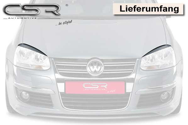 CSR Scheinwerferblenden für VW Golf 5 / Jetta 5 SB160