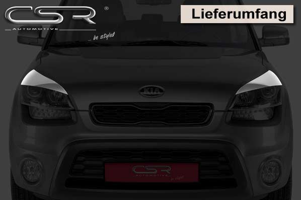 CSR Scheinwerferblenden für Kia Soul SB162