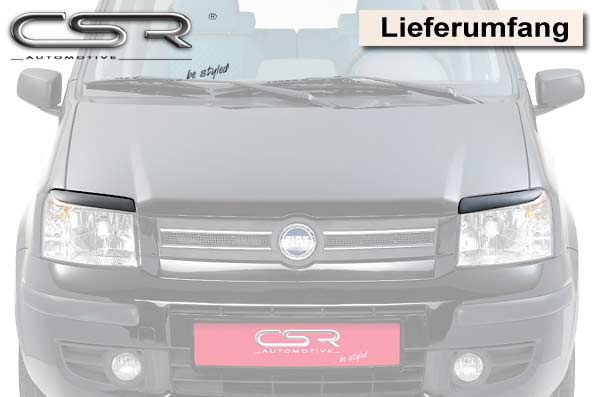 CSR Scheinwerferblenden für Fiat Panda Typ 169 SB163
