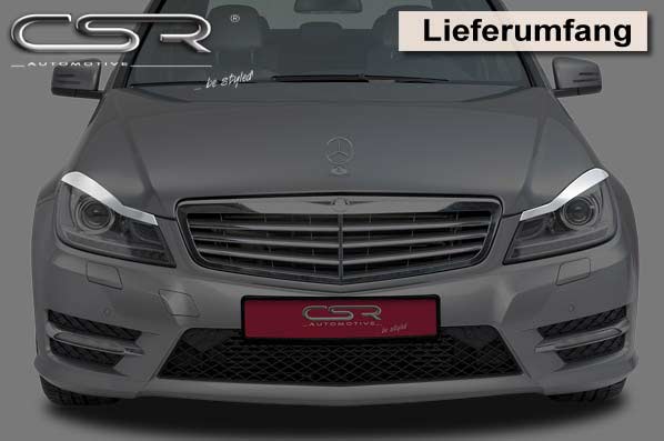 CSR Scheinwerferblenden für Mercedes-Benz C-Klasse W204 C204 S204 SB165