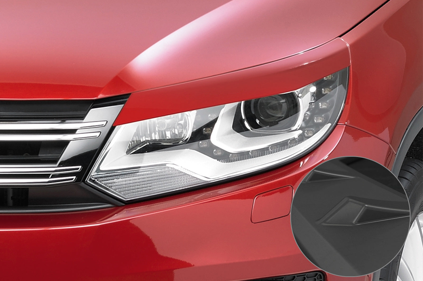 CSR Scheinwerferblenden für VW Tiguan I (5N) SB170