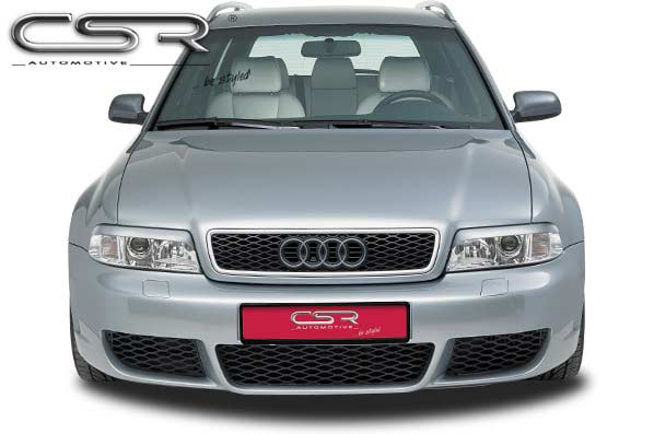 CSR Scheinwerferblenden Carbon Look für Audi A4 B5 SB176-C Carbon Look Hochglanz (keine Lackierung erforderlich)