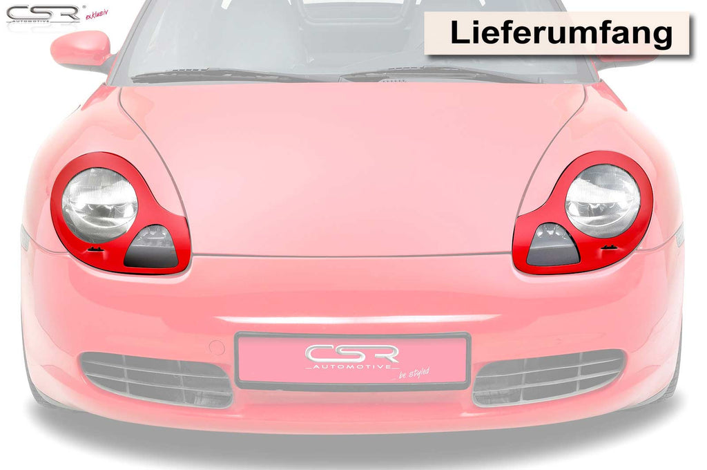 CSR Scheinwerferblenden für Porsche Boxster 986 und für 911/996 SB184