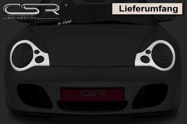 CSR Scheinwerferblenden für Porsche 911/996 SB185