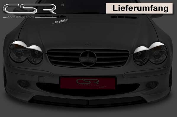CSR Scheinwerferblenden für Mercedes-Benz SL-Klasse R230 SB202