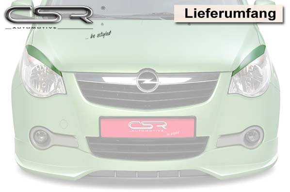 CSR Scheinwerferblenden für Opel Agila B SB209