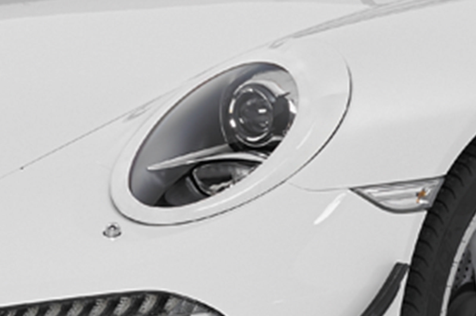 CSR Scheinwerferblenden rund für Porsche 911 / 991 SB214