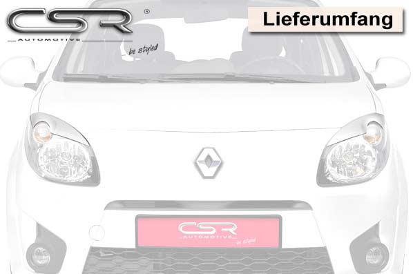 CSR Scheinwerferblenden für Renault Twingo 2 SB227