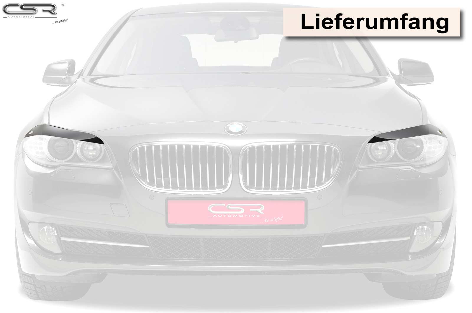 CSR Scheinwerferblenden für BMW 5er F10 SB239