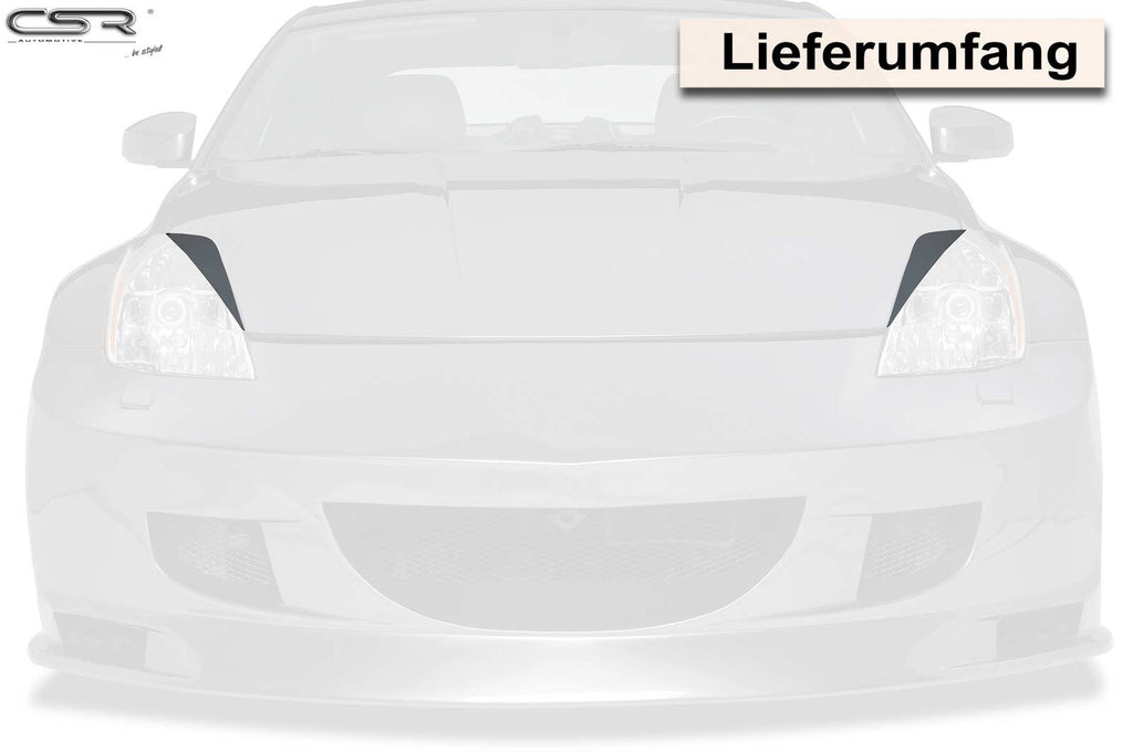 CSR Scheinwerferblenden für Nissan 350Z SB242