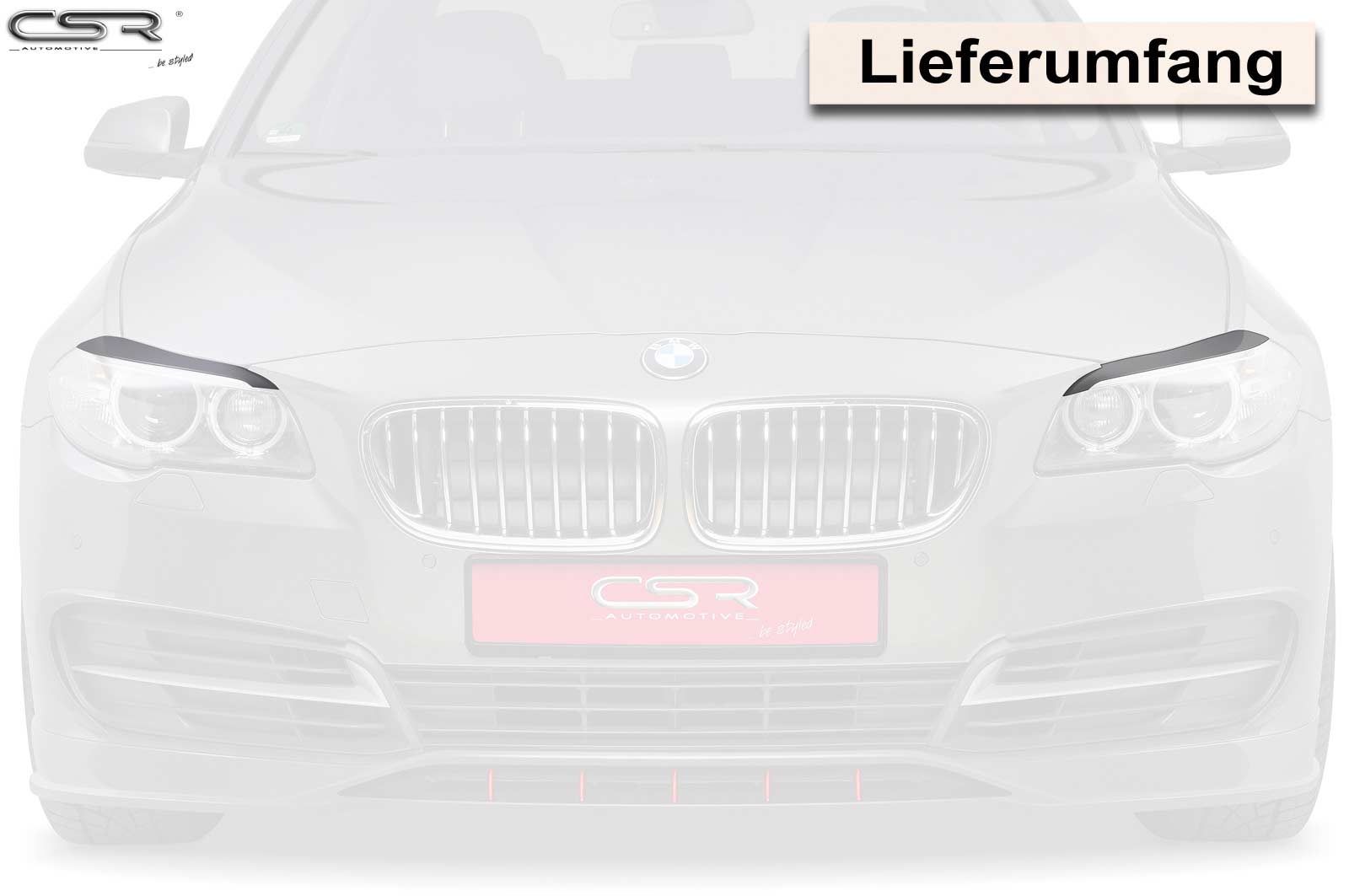 CSR Scheinwerferblenden für BMW 5er F10 F11 SB244