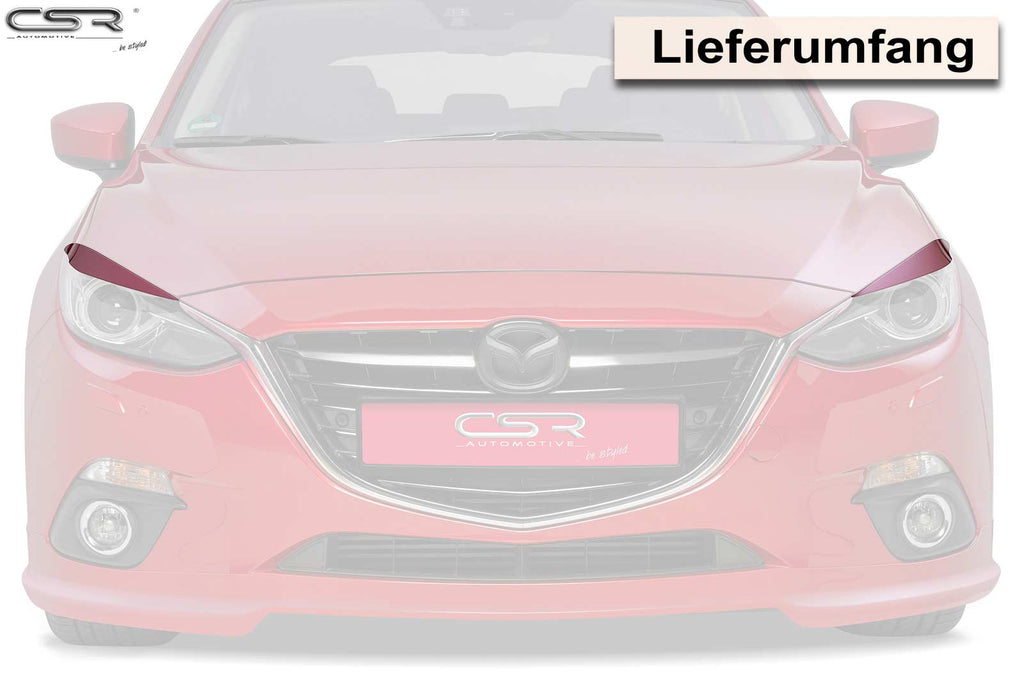 CSR Scheinwerferblenden für Mazda 3 Typ BM SB272