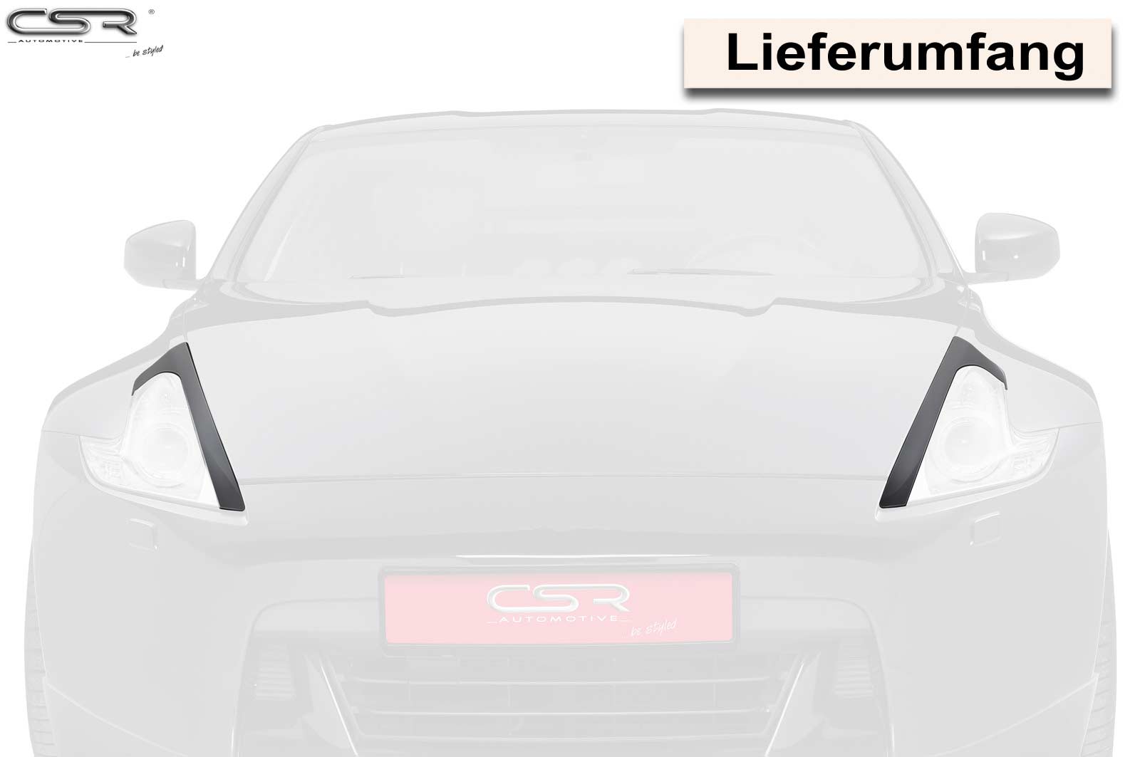 CSR Scheinwerferblenden für Nissan 370Z SB256