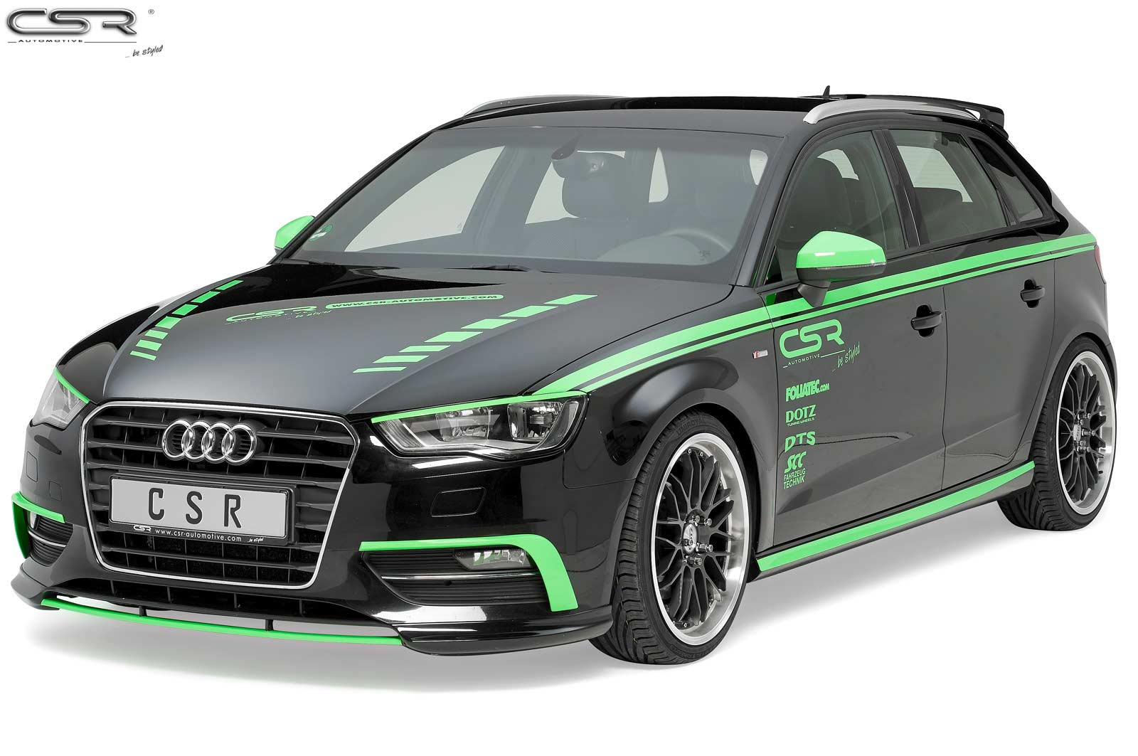 CSR Scheinwerferblenden für Audi A3 8V SB262