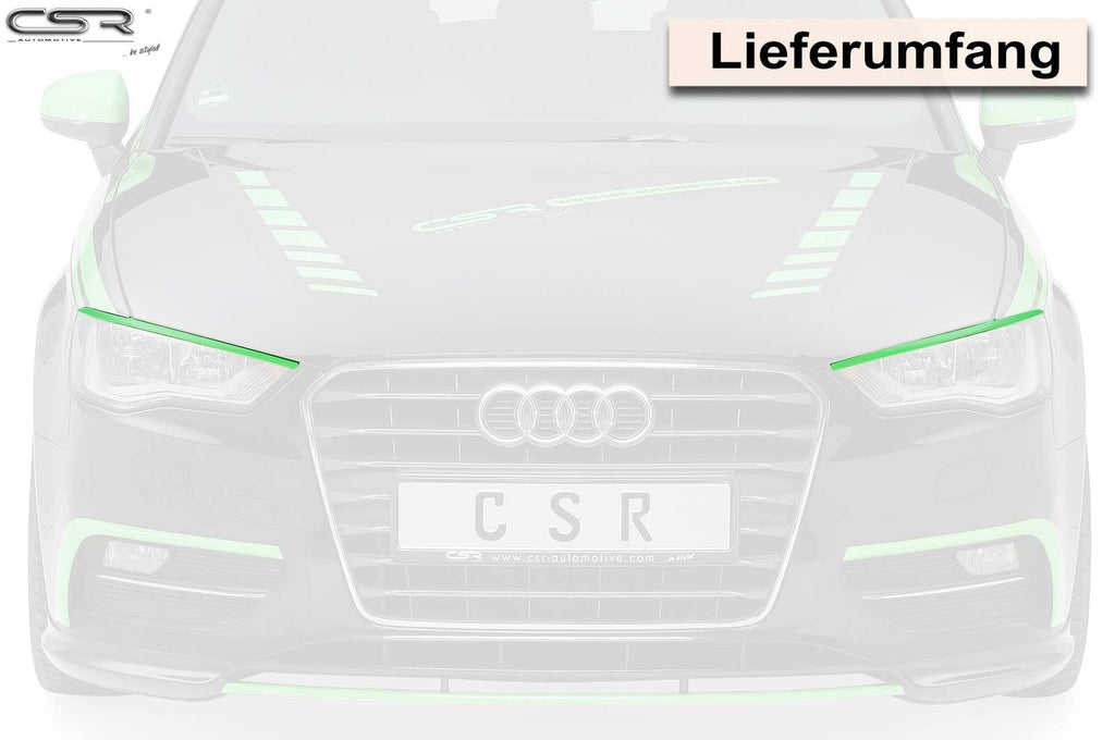 CSR Scheinwerferblenden für Audi A3 8V SB262