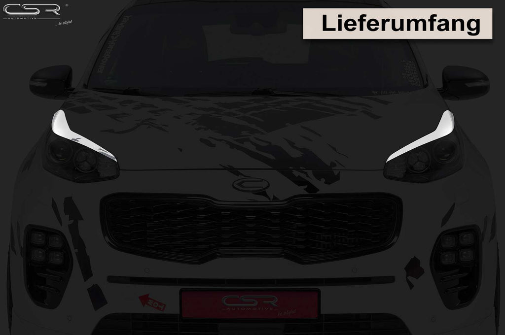 CSR Scheinwerferblenden für Kia Sportage QL SB269