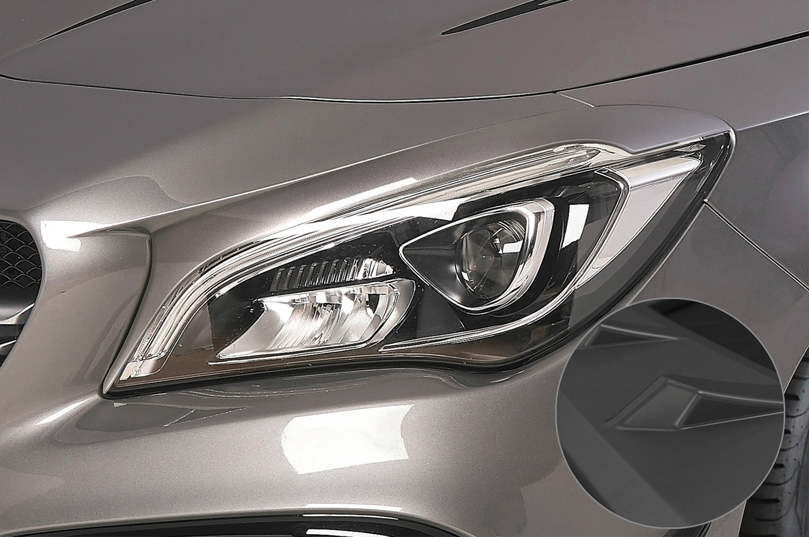 CSR Scheinwerferblenden für Mercedes-Benz CLA X117 / C117 SB283