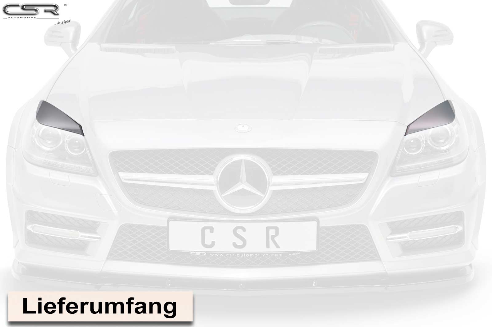 CSR Scheinwerferblenden für Mercedes-Benz SLK / SLC R172 SB284
