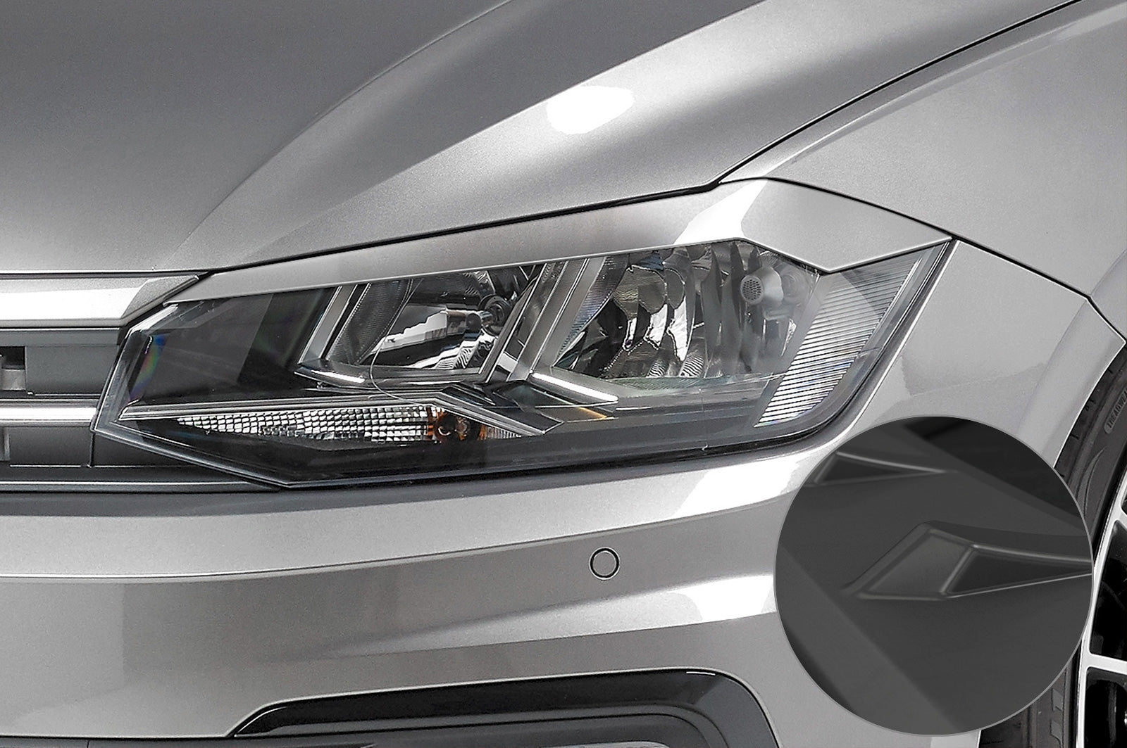 CSR Scheinwerferblenden für VW Polo VI (Typ AW) SB287