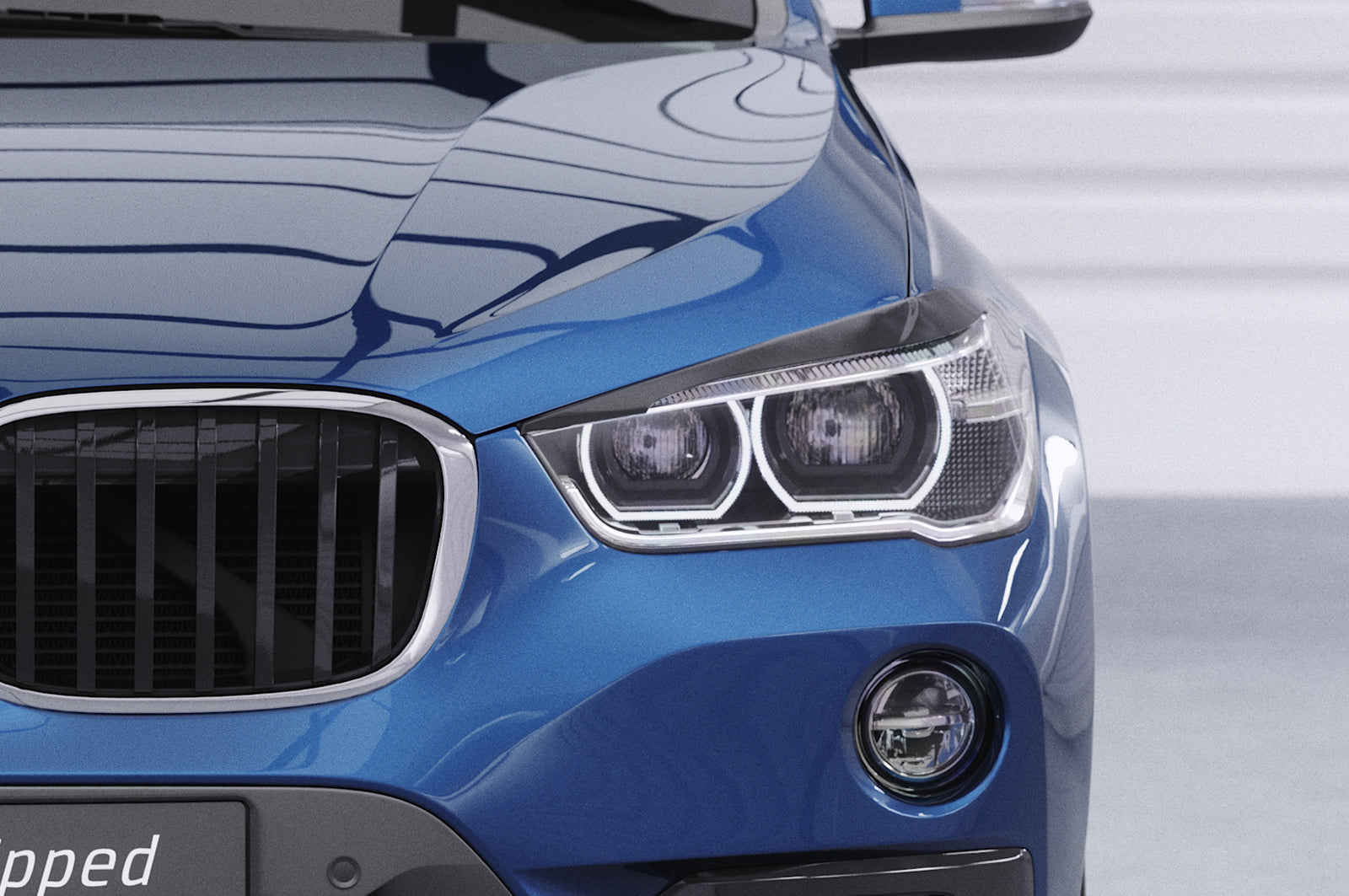 CSR Scheinwerferblenden für BMW X1 F48 SB288