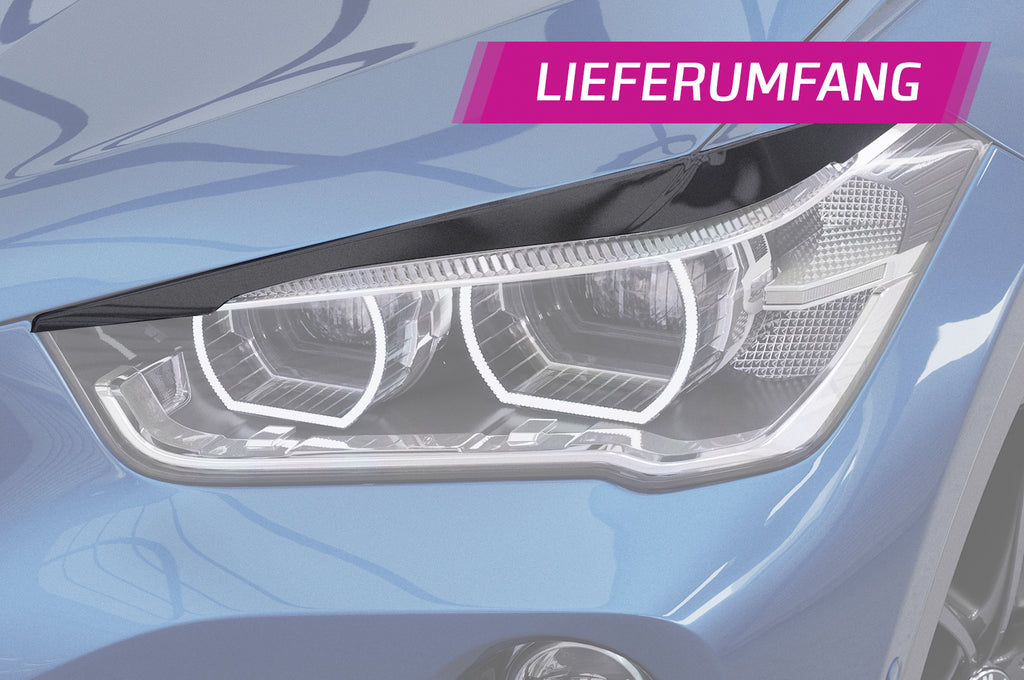 CSR Scheinwerferblenden für BMW X1 F48 SB288