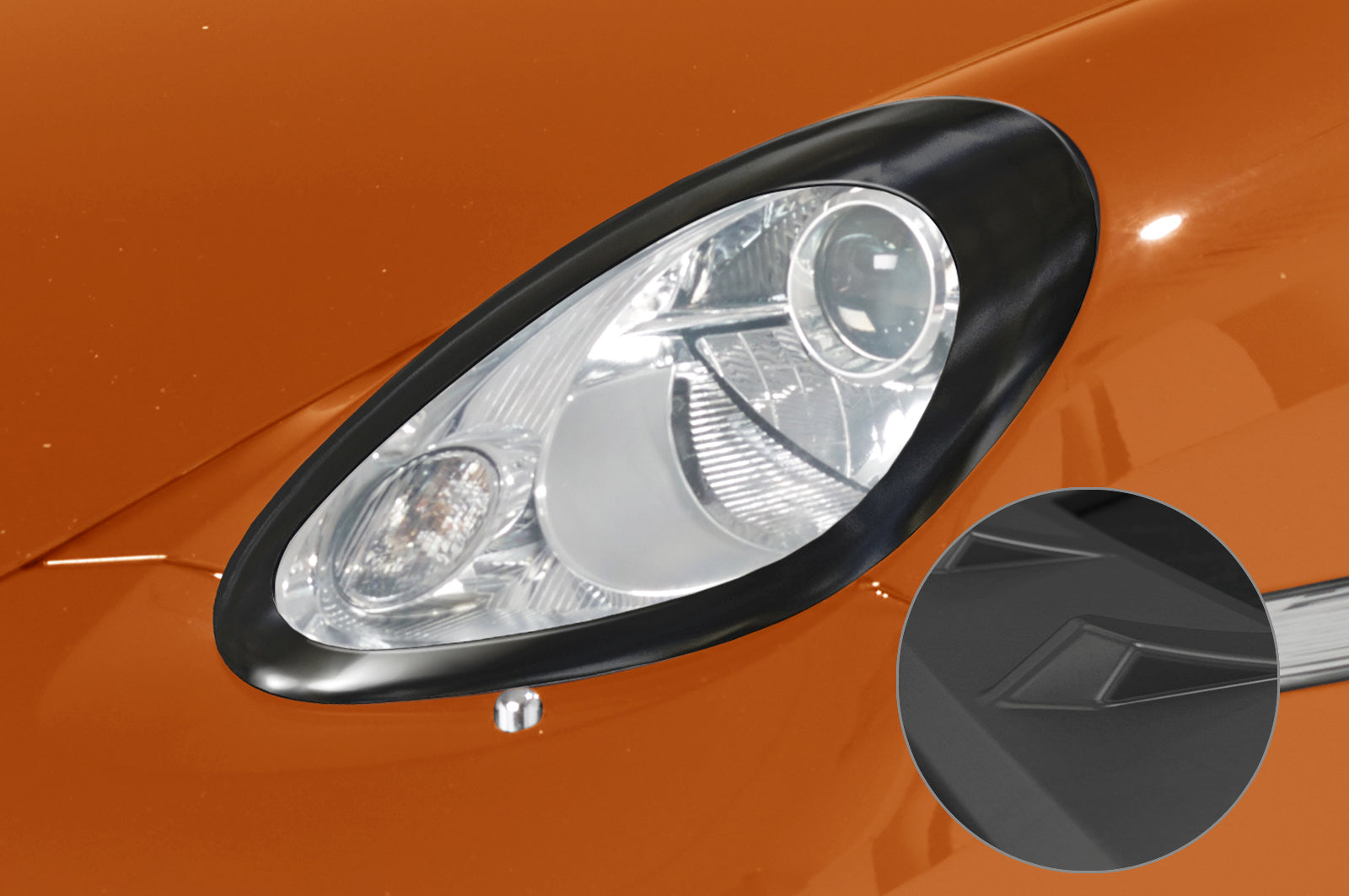 CSR Scheinwerferblenden für Porsche Boxster / Cayman 987 SB289