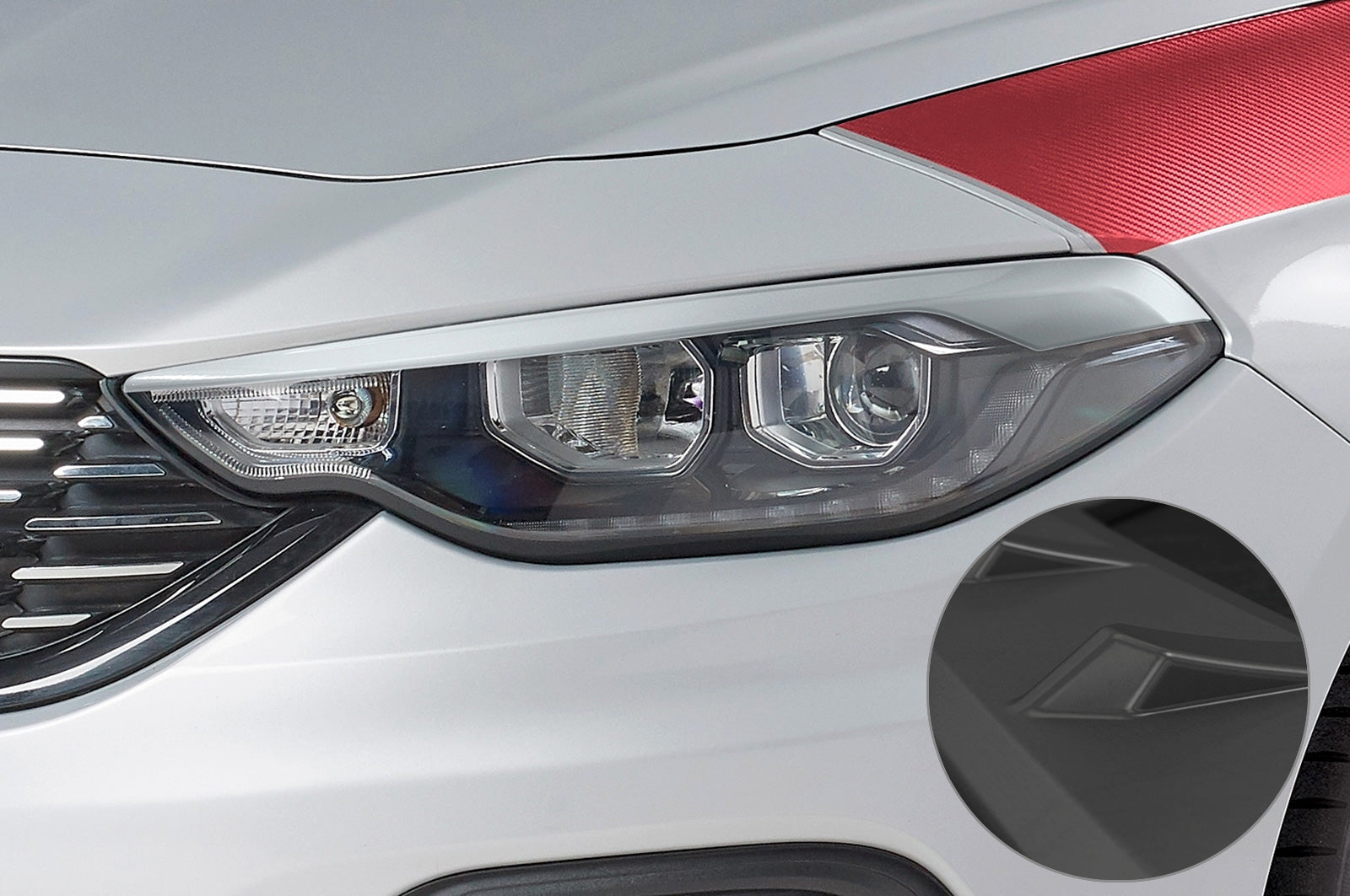CSR Scheinwerferblenden für Fiat Tipo (Typ 356) SB293