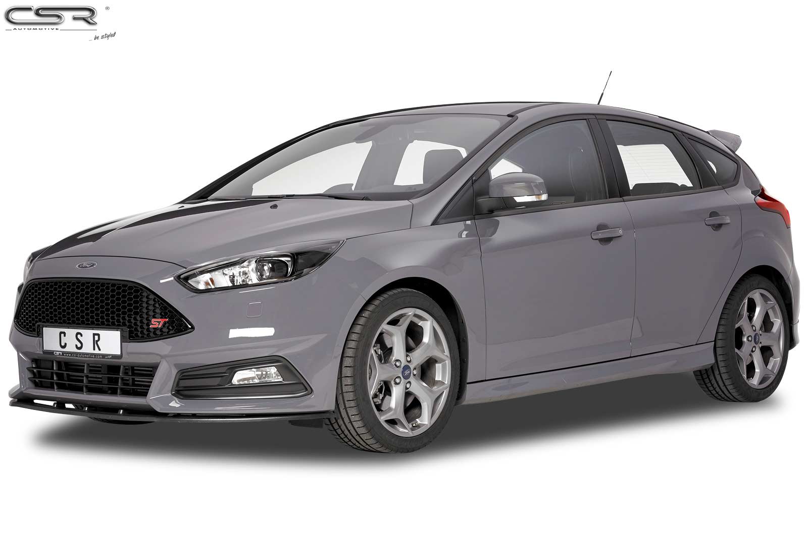 CSR Scheinwerferblenden für Ford Focus MK3 SB294-G Glossy schwarz Hochglanz (keine Lackierung erforderlich)
