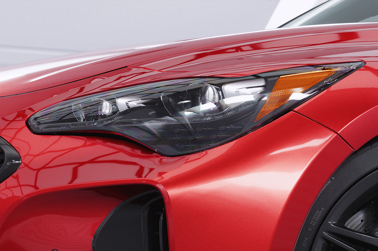 CSR Scheinwerferblenden für Kia Stinger SB296