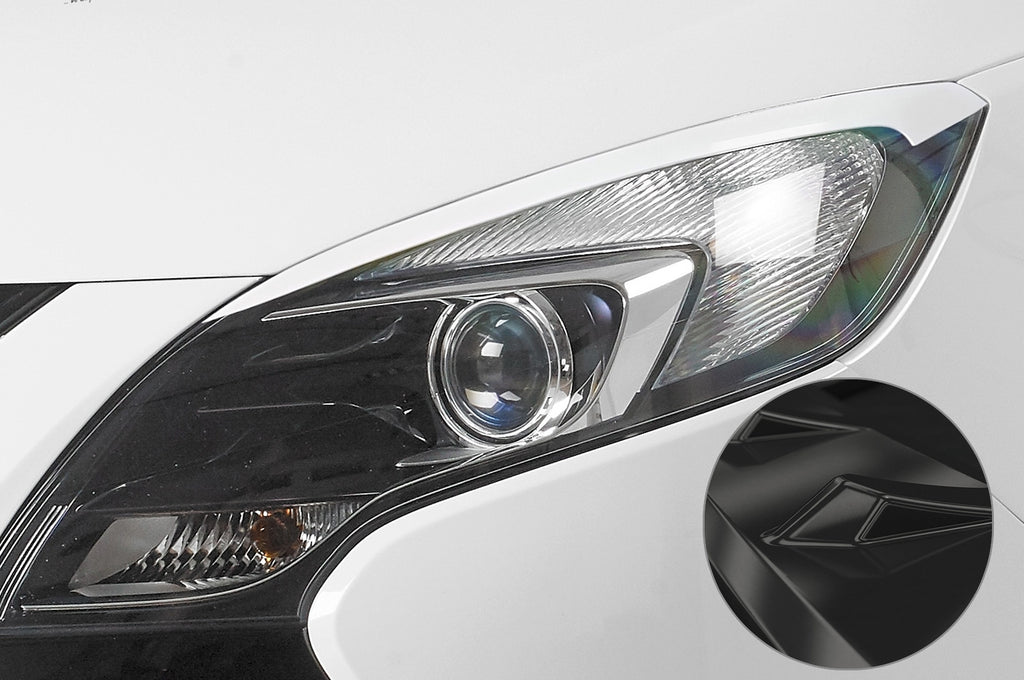 CSR Scheinwerferblenden für Opel Zafira Tourer 3. Gen SB298-G Glossy schwarz Hochglanz (keine Lackierung erforderlich)