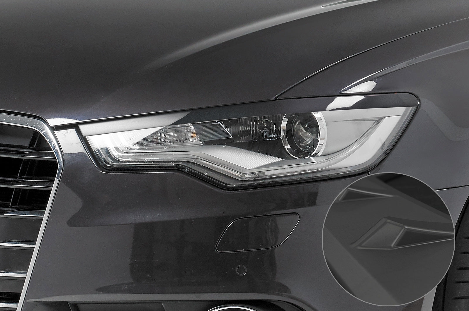 CSR Scheinwerferblenden für Audi A6 4G C7 Xenon SB299