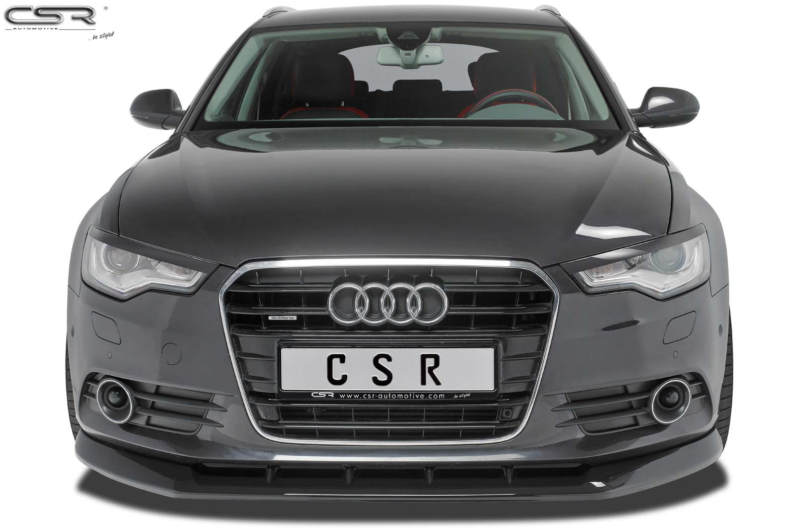 CSR Scheinwerferblenden für Audi A6 4G C7 Xenon SB299