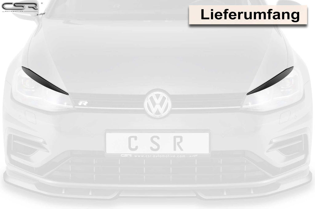 CSR Scheinwerferblenden für VW Golf 7 (Typ AU) SB304-G