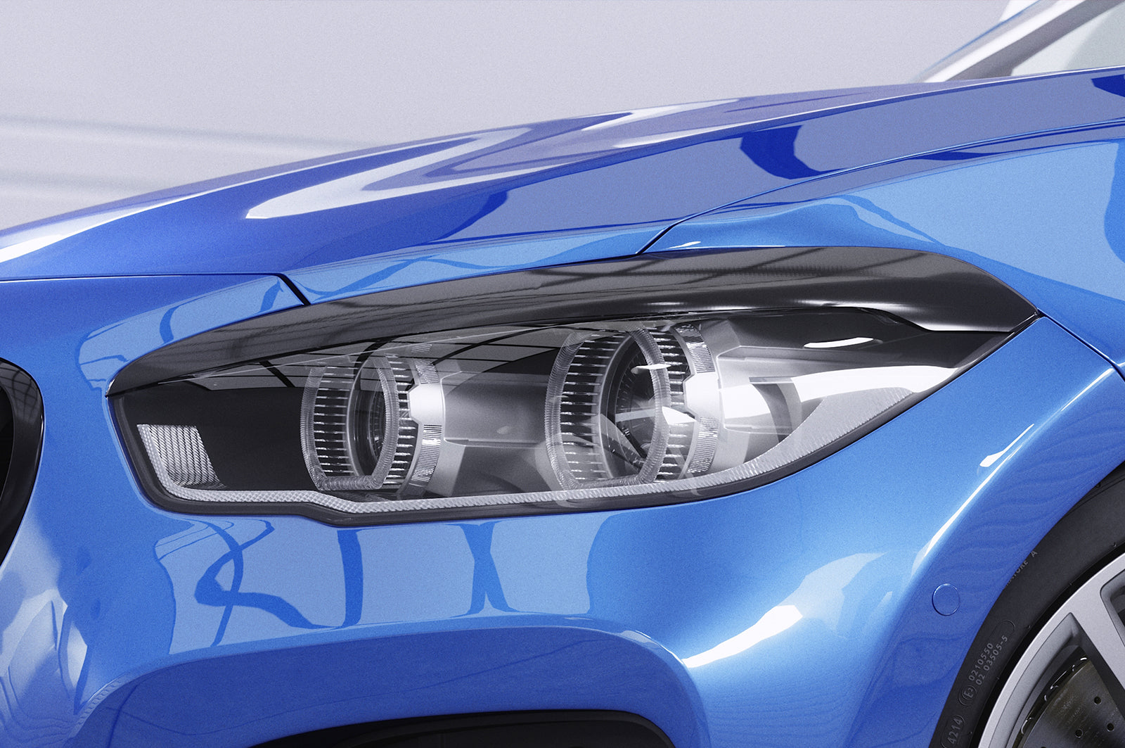CSR Scheinwerferblenden für BMW 1er F20 / F21 SB306