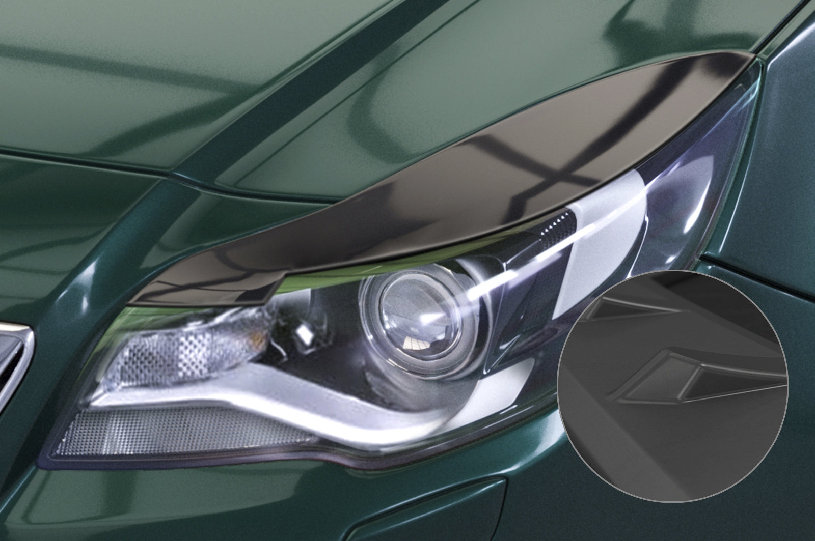 CSR Scheinwerferblenden für Opel Insignia A Xenon SB312