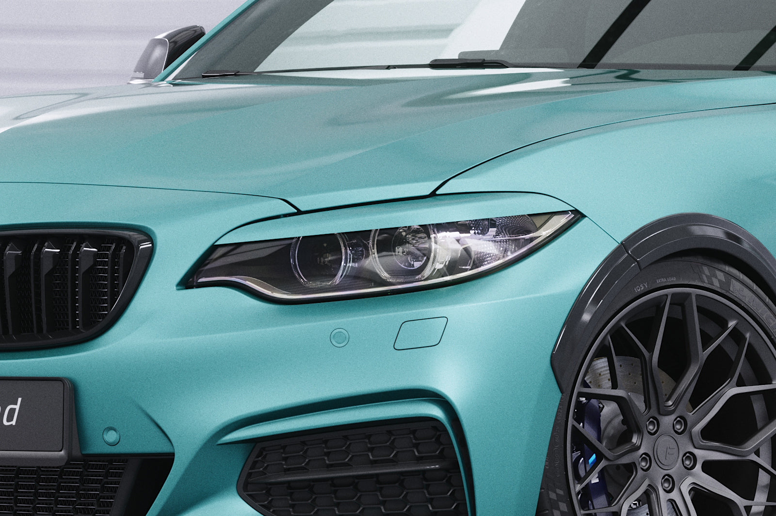 CSR Scheinwerferblenden für BMW 2er F22/F23/F87 SB314