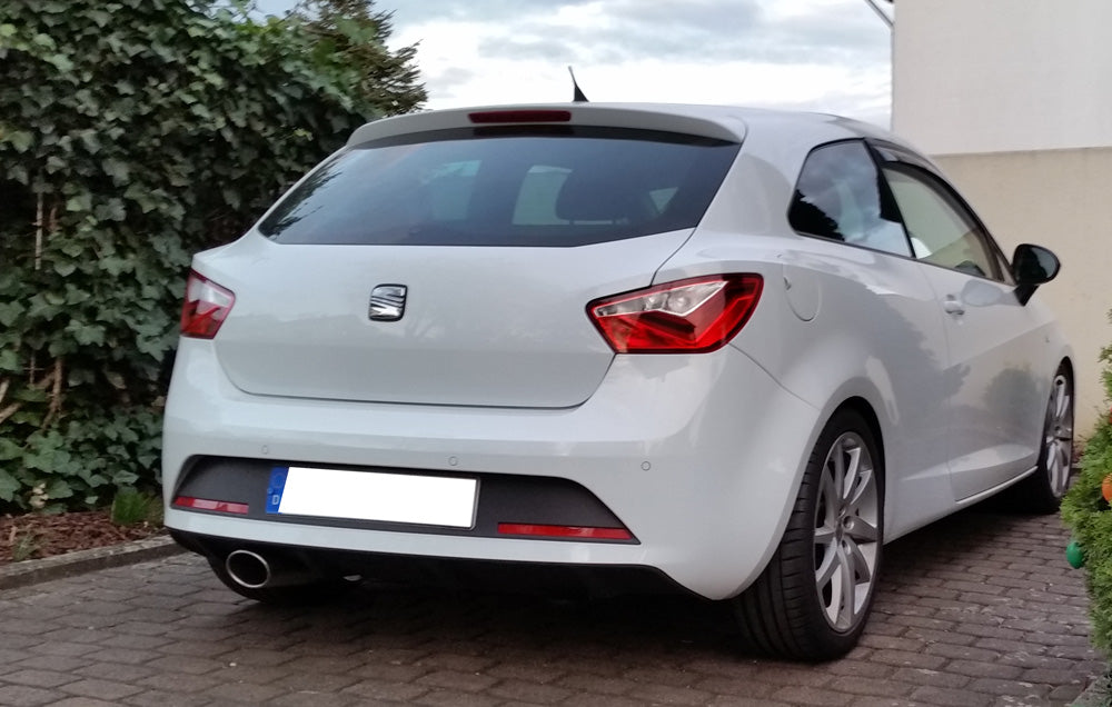 Fox passend fürSeat Ibiza 6J Endschalldämpfer - 115x85 Typ 32
