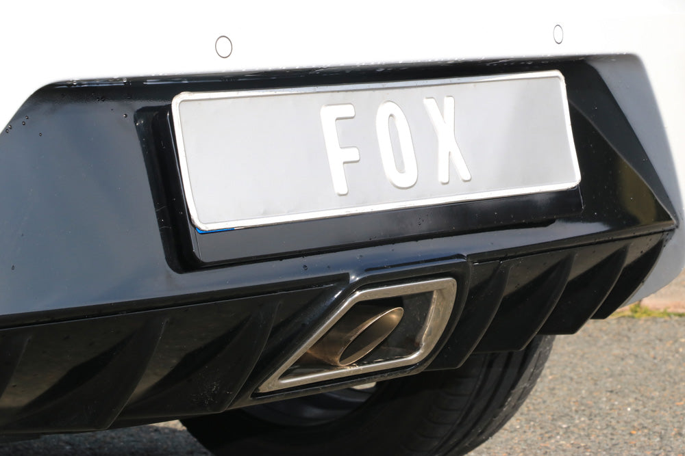 Fox passend fürSeat Ibiza 6J - Cupra Facelift Endschalldämpfer - 1x55 Typ 10 (nicht sichtbar)