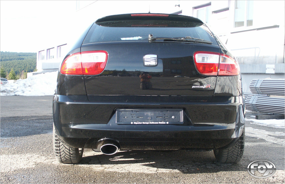 Fox passend für Seat Leon Cupra R Typ 1M Endschalldämpfer Ø70 - 140x90 Typ 44