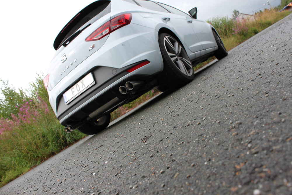 Fox passend fürSeat Leon 5F Cupra Endschalldämpfer Ausgang rechts/links - 2x80 Typ 25 rechts/links