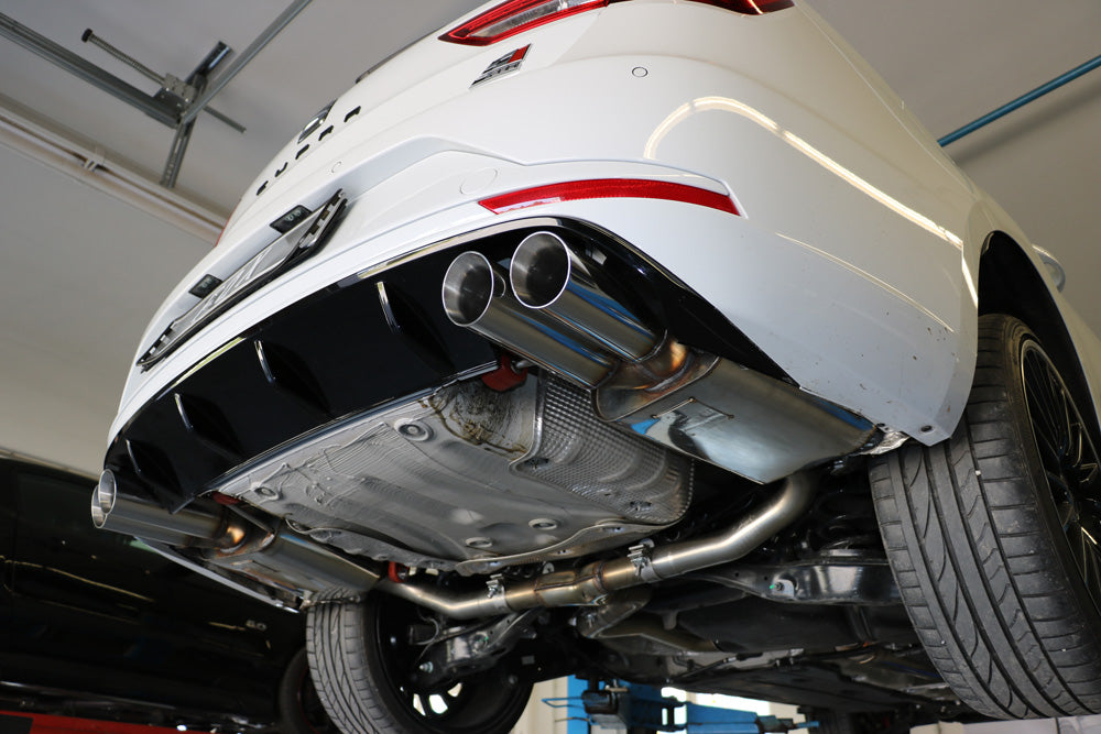 Fox passend fürSeat Leon 5F ST - Cupra 300 Endschalldämpfer rechts/links - 2x80 Typ 25 rechts/links