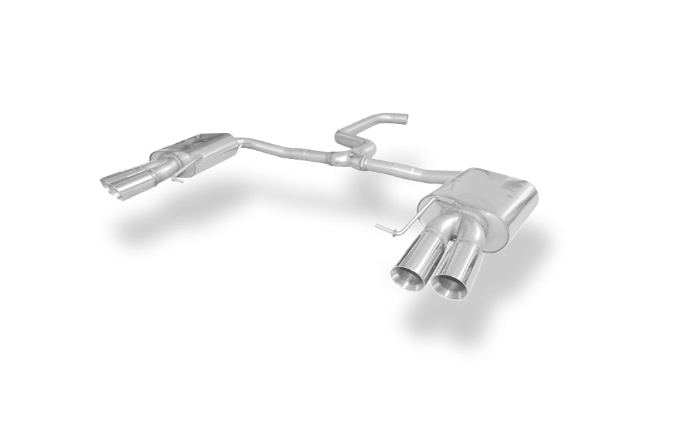 Fox passend für Seat Leon 5F ST - Cupra 300 Endschalldämpfer rechts/links - 2x80 Typ 25 rechts/links