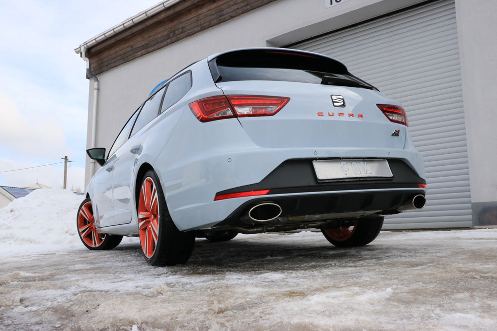 Fox passend fürSeat Leon 5F ST - Cupra 265/280/290 Endschalldämpfer rechts/links - 160x90 Typ 38 rechts/links