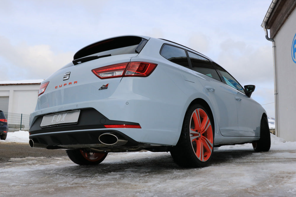 Fox passend fürSeat Leon 5F ST - Cupra 265/280/290 Endschalldämpfer rechts/links - 160x90 Typ 38 rechts/links
