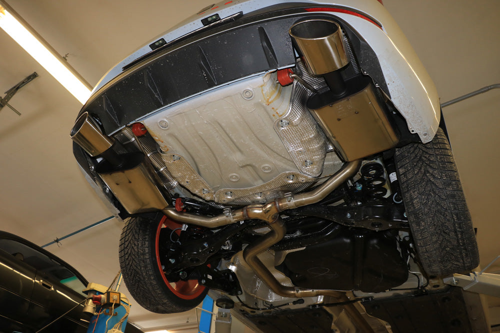 Fox passend fürSeat Leon 5F ST - Cupra 265/280/290 Endschalldämpfer rechts/links - 160x90 Typ 38 rechts/links