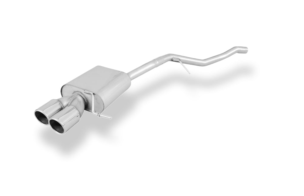 Fox passend fürSeat Leon 5F ST - Starre Hinterachse Endschalldämpfer - 2x90 Typ 16