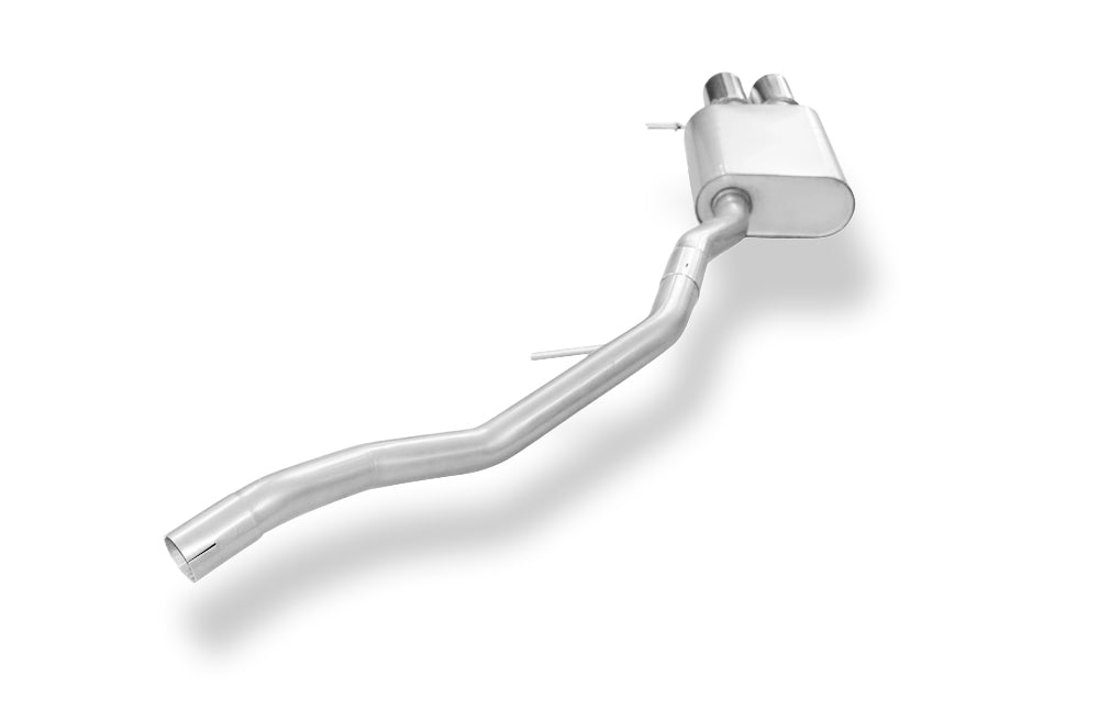 Fox passend fürSeat Leon 5F ST - Starre Hinterachse Endschalldämpfer - 2x90 Typ 16