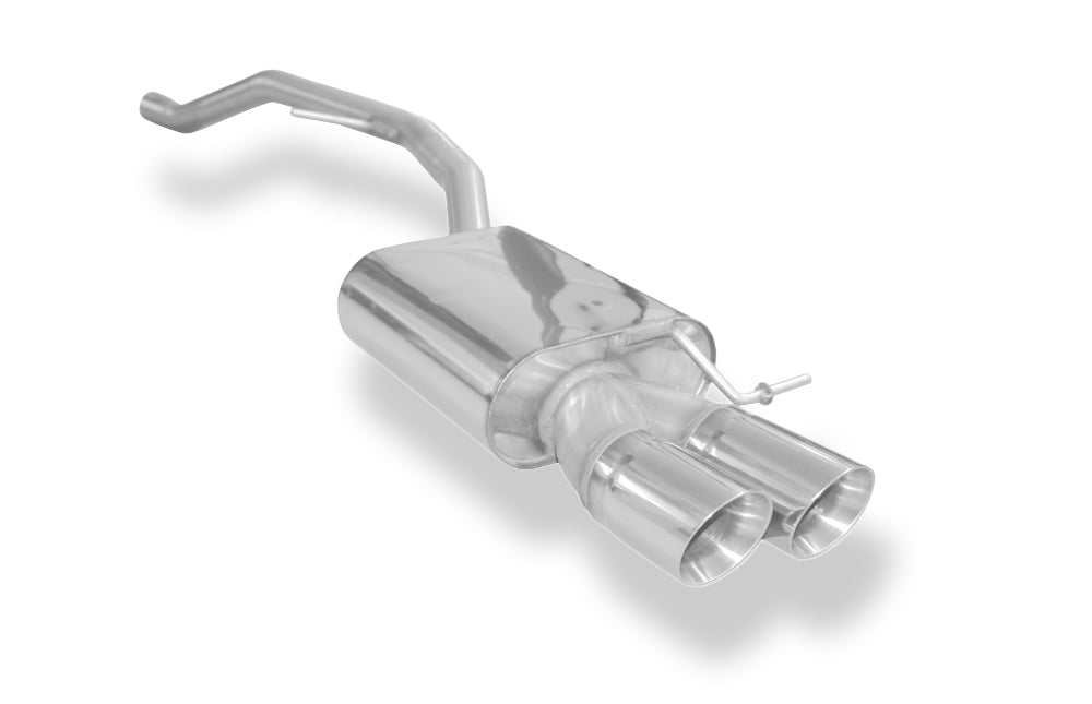 Fox passend fürSeat Leon 5F ST - Starre Hinterachse Endschalldämpfer - 2x90 Typ 25