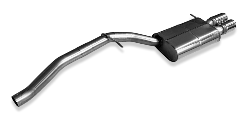 Fox passend fürSeat Leon 5F ST - Starre Hinterachse Endschalldämpfer - 2x90 Typ 16